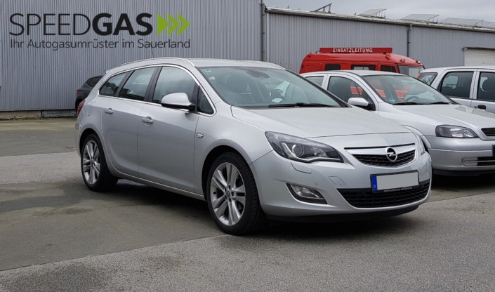 Opel Astra 1.4 Turbo mit LPG Autogas
