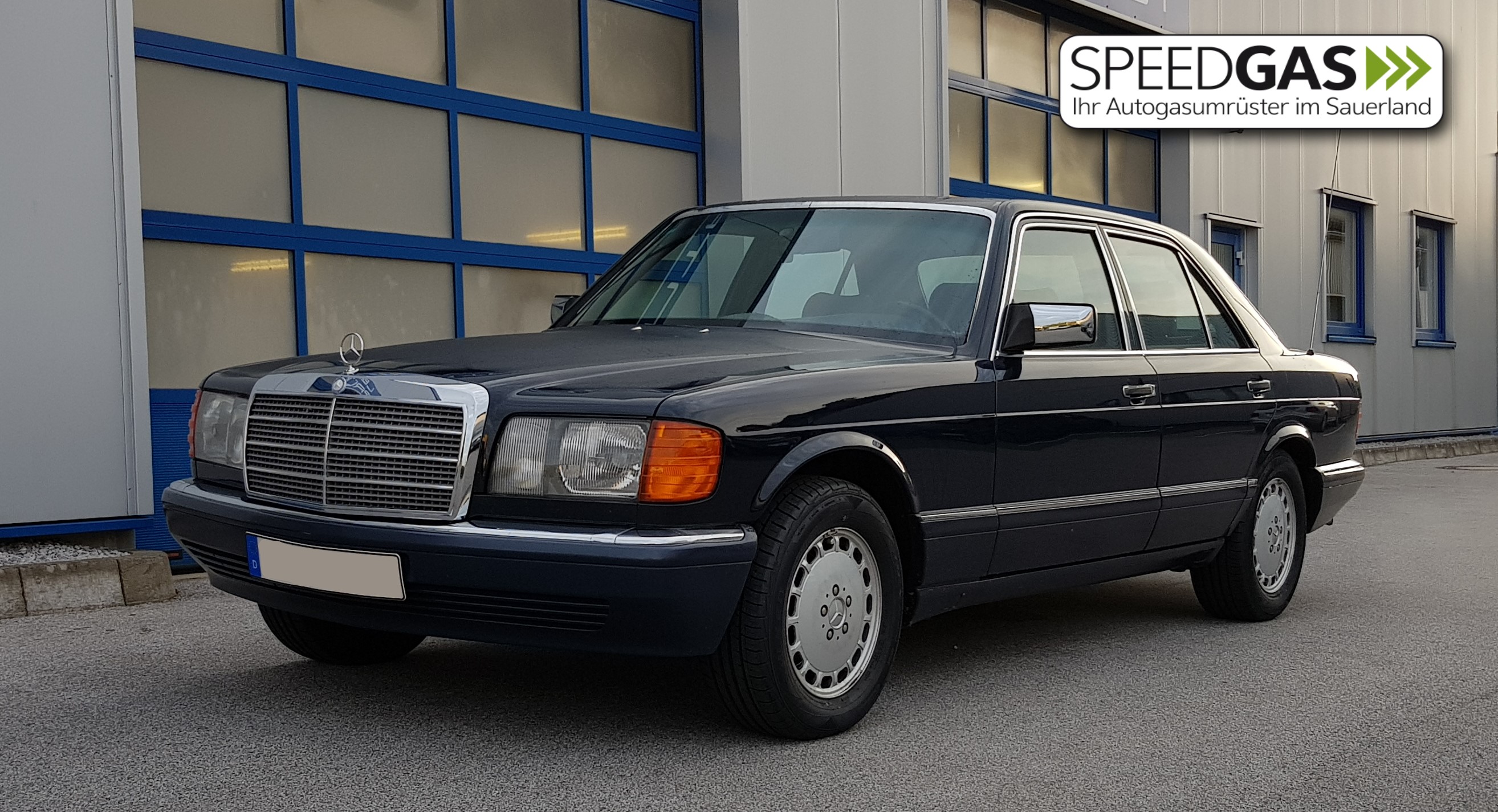 Mercedes w126 LPG Autogas und Venturi Gasanlage - speed-gas.de